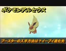ポケモンアルセウス　ブースターの入手方法は？イーブイ進化先　【Pokémon LEGENDS アルセウス】