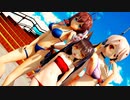 【MMDアズールレーン】水着の３人で「Dear My Future！」【MMD艦これ】