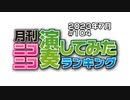 月刊ニコニコ演奏してみたランキング #104　2023年7月