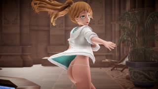 【MMD/艦これ】重巡熊野改二さん水着モードで「トリコロール」