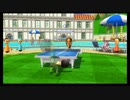 久しぶりにピンポンをしました。【WIiSports Resort】
