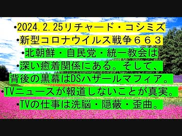 【2024年02月25日 ：「 リチャード・コシミズ『 Internet Lecture 』｟ ニコニコ生放送『 LIVE 』｠｟ 改良版 ｠」】