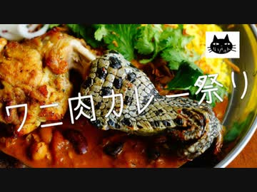 【ワニワニ】ワニ肉赤缶カレー祭り【パニック】