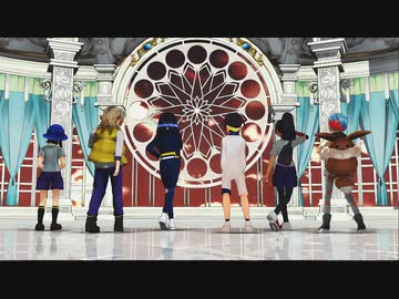 【ＭＭＤポケモン】アオイと友達のエンヴィキャットウォーク