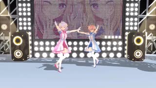 【YOASOBI】アイドル 姉妹で踊ってみた♪【MMD】