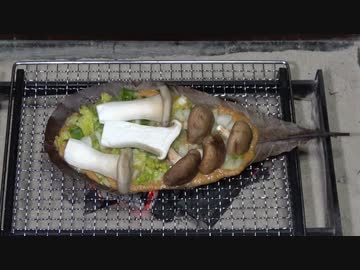 白菜浅漬けと朴葉味噌【長火鉢とおっさん347】