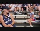 試合より幼女に熱中する大人たち