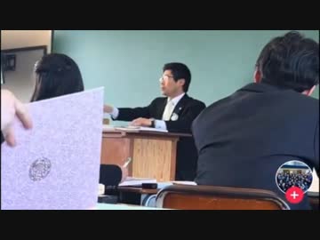 ホモと見る卒業式に中退した生徒が現れ変な空気になる教室