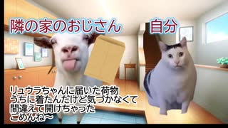 【猫ミーム】通販で同人誌頼んだら誤配達された話