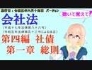 聴いて覚えて！　会社法　第四編　社債 第一章　総則　を『VOICEROID2 桜乃そら』さんが　音読します（施行日　 令和五年六月十四日　バージョン）