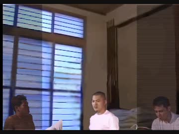 くつろいでたら突然始まり慌てる空手部