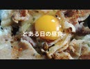 豚焼き肉重　とある日の昼食