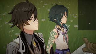 #95【1.5倍速実況】この二人が並んでる姿個人的にめっちゃ良い（凧揚げ中）【原神】