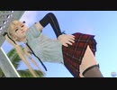 【DOAXVV】 マリー・ローズ　パンククリムゾン　超ズームアップ　立ち　お尻を向ける