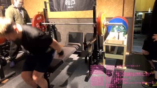 2024/3/7 ベンチプレス　157.5kg