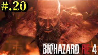 【BIOHAZARD_RE:4】ヘタレが大統領の娘のパンツは見れないけど頑張る【完全初見】#.20