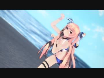 【MMD艦これ】つかさ式ジョンストンビキニで「PiNK CAT」