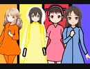 みわあい・八九寺真宵・道後・橘ありす　4人同時BLC変身