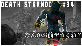 赤BTは血に強い、デカBTはチョコレートな配達ゲーム【DEATH STRANDING】実況プレイ #34