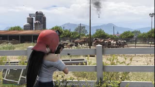 【GTA5】微変化ＬＳでシングルプレイ / Mission：Cows problems