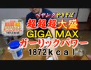 【ハムの人】ペヤングやきそば超超超大盛GIGA MAXガーリックパワー 1872kCal チャレンジ