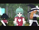 【東方MMD】博麗神社の暇そうな人妖でうちゅうだいばくはつ