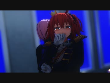 【Fate/MMD】QUEEN【ぐだ子+女子鯖】