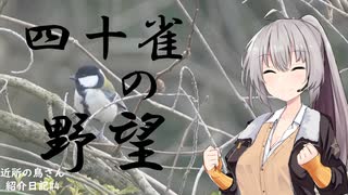 近所の鳥さん紹介日記＃4