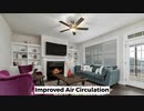 3 Blade Wood Ceiling Fan