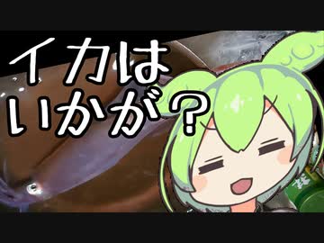 【センシティブ注意】ヤリイカ【ずんだもんワールドクッキング】