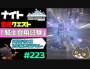轟くFF11＿復帰プレイ223　ナイト取得クエスト「騎士登用試験」