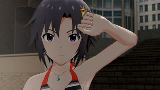 【ミリシタ】菊地真 セピアカラフル【マイオンリースイムウェア】