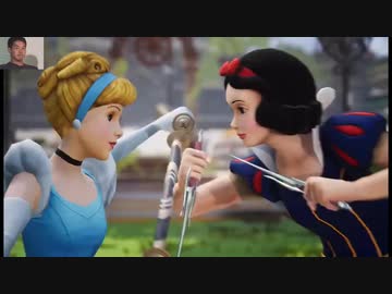 ホモと見るディズニーの格闘ゲーム