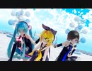 【MMD】ミク、リン、オールでCH4NGE【Sour式】