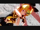 【MMD】ヒガン　リンちゃんが暗い水面の下で　【sour式鏡音リン】