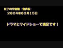 紅子の宇宙船 －音声版－ 2024年03月15日
