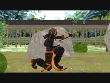 【MMD刀剣乱舞】抜刀＆納刀【火車切】