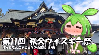 ずんだもんによる日々の酒雑記 #EX08「第11回 秩父ウイスキー祭」【We♡ウイスキー2024】