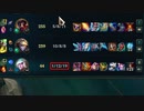 【LOL】12デスからの大逆転・・・これがジャンナの力・・・【ランク実況】