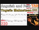 Anguish and fear Intro - Yngwie Malmsteen guitar TAB イングヴェイ ギタータブ譜