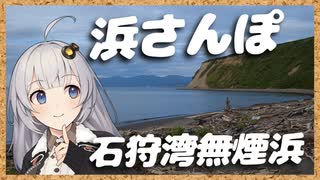 【スマホカメラ縛り】砂浜散歩in石狩湾無煙浜