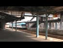 JR豊岡駅を発車するサンパチ