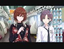 すみません何か食べるもの持っトレイン？