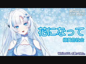 【歌ってみた】花になって-緑黄色社会- / Covered by WhiteCUL