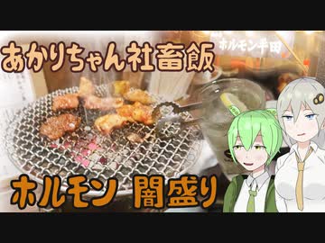 【VOICEROIDグルメ】あかりちゃん社畜飯 #3新小岩、ホルモン平田の闇盛り