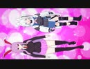 制服のウサギとウサギではない子