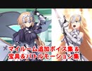 【奏章Ⅱ】【FGO】ジャンヌ・ダルク 追加マイルームボイス＆バトルボイス集＆リニューアル版バトルモーション集【Fate/Grand Order】