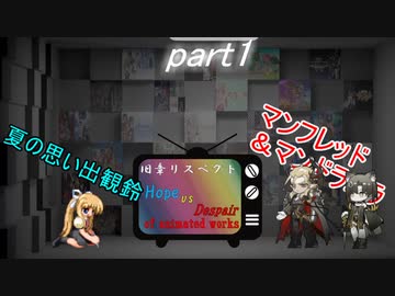 [mugen]旧章リスペ・希望vsアニメ化作品の絶望軍Part１[狂中？～狂上限？]