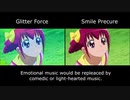 スマイルプリキュア!VS. GLITTER FORCE：比較動画