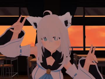 【MMDホロライブ】白上フブキさんで『恋の魔法』